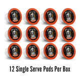 Bones Coffee Company Flavored Coffee Bones Cups French Toast | 12ct Single-Serve Coffee Pods Compatible With 1.0 & 2.0 Keurig Coffee Maker | Sweet