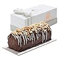Fames Chocolates Butter Blend Log - Gourmet Dessert Chocolate Log - Kosher, Dairy Free Treats - Comes with a Gift Box, Great Sukkot Gift.