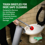 Unger BBWHR Ergo Toilet Bowl Brush Complete: Wand, Brush Holder & 2 Heads