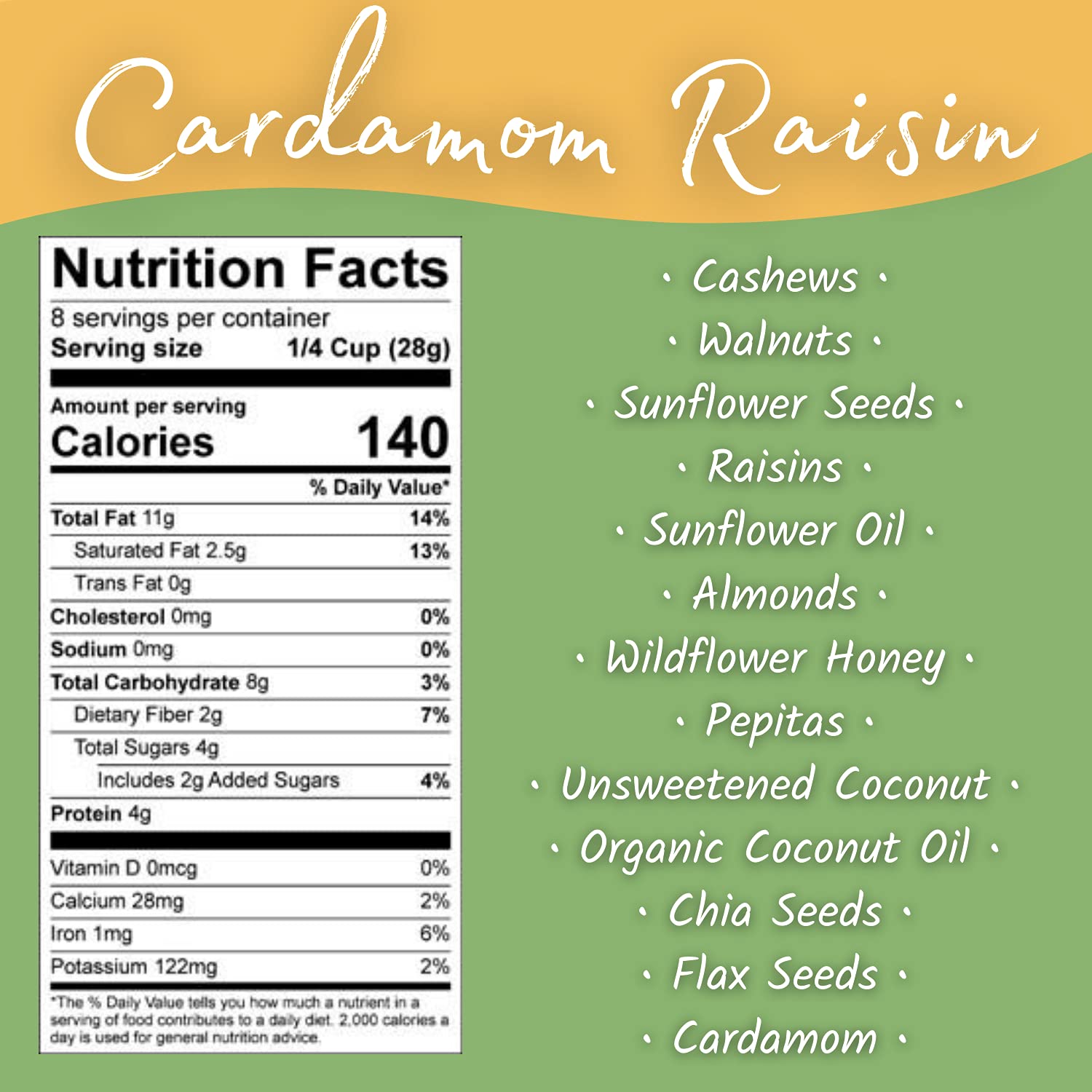 Liphontcta Cardamom Raisin Grain Free Granola. Enjoy Our Gluten-Free, Headphones & Earbuds Earbud Headphones