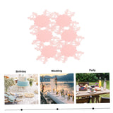 VANZACK 50pcs Chocolate Wrappers for Desserts Heart-shaped Design Elegant Candy Packaging for Weddings Showers and Parties