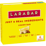 Larabar Lemon Bar Fruit and Nut Bars, Gluten Free and Vegan, 9.6 oz, 6 Ct