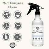 Rustic Strength Lots of Purpose Spray Cleaner, Unscented, Multi-Surface, pH Balanced, Non-Toxic, Biodegradable, 16 oz