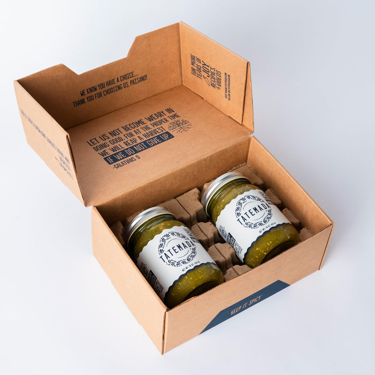 TATEMADA Salsa Tomatillo (2Pack)
