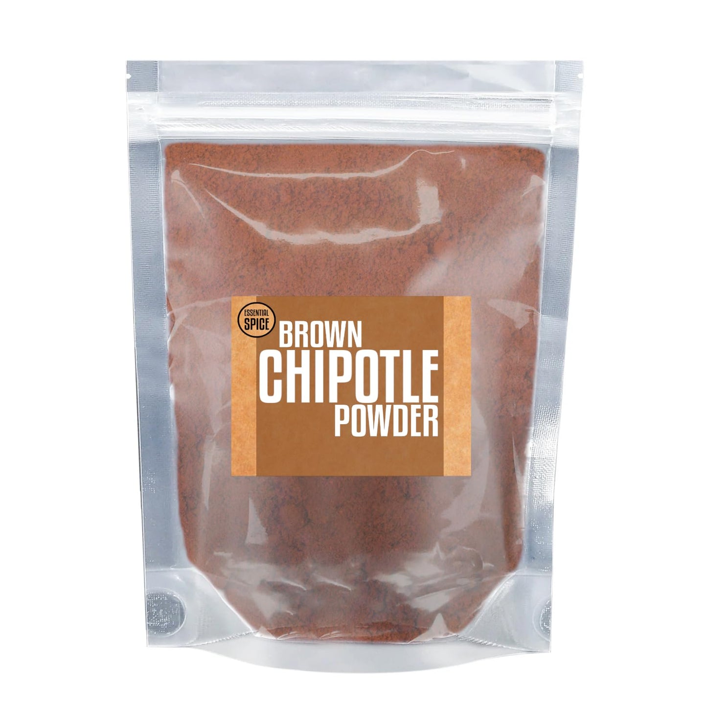Essential Spice Brown Chipotle Chili Powder - Smoky, Medium-Heat Ground Chipotle Morita Peppers - Perfect for BBQ, Tacos, Chili, Rubs & Sauces - Rich