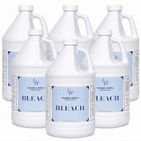 Medorra Liquid Bleach, 1 Gallon, 6-Pack, Original Unscented Chlorine Bleach, 128 fl oz Each, Multi-Purpose Cleaner for Laundry, Whites, Stain Removal