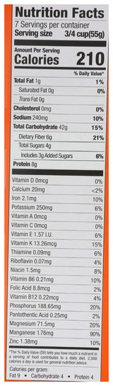 Food For Life, Cereal Sprouted Flakes Original Organic, 14 Ounce