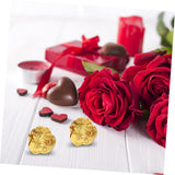 Garneck 200pcs Aluminum Foil for Chocolate Textured for Party Favors Weddings Birthdays and Crafts