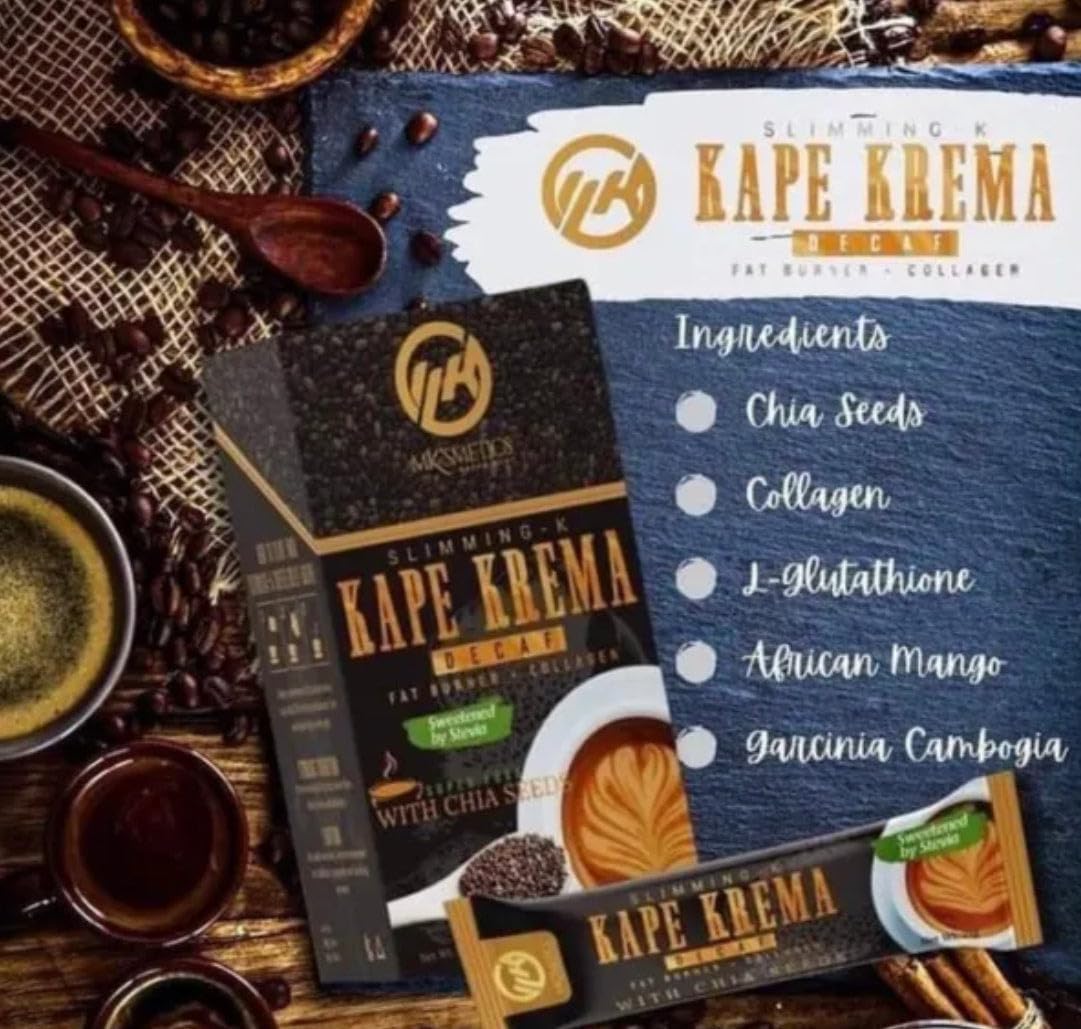 Madam Kilay JUMBO KAPE KREMA Decaf Coffee (30 Sachets)
