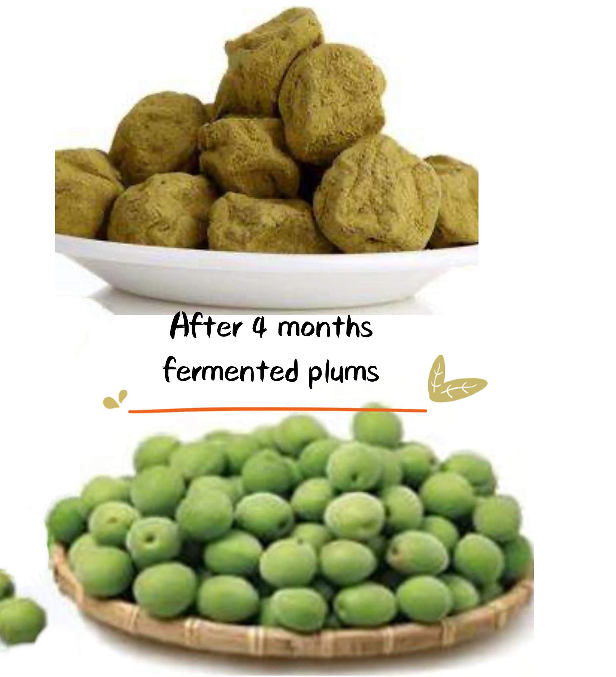 Fermented Green Plum Apricot Diet Plum 100% Natural Perfect Weight 2boxs 30packs