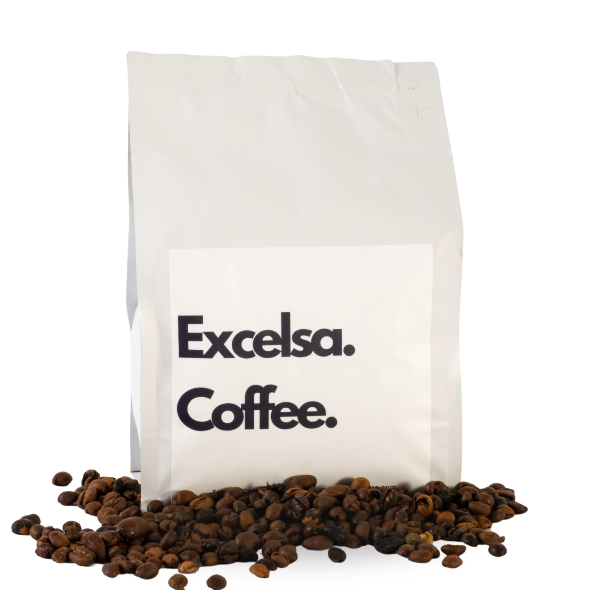 Excelsa Coffee - California Roast Dark Roast Whole Bean Coffee, 12 oz - Roasted in California, Bold & Smoky, Naturally Lower Caffeine, Rare Excelsa