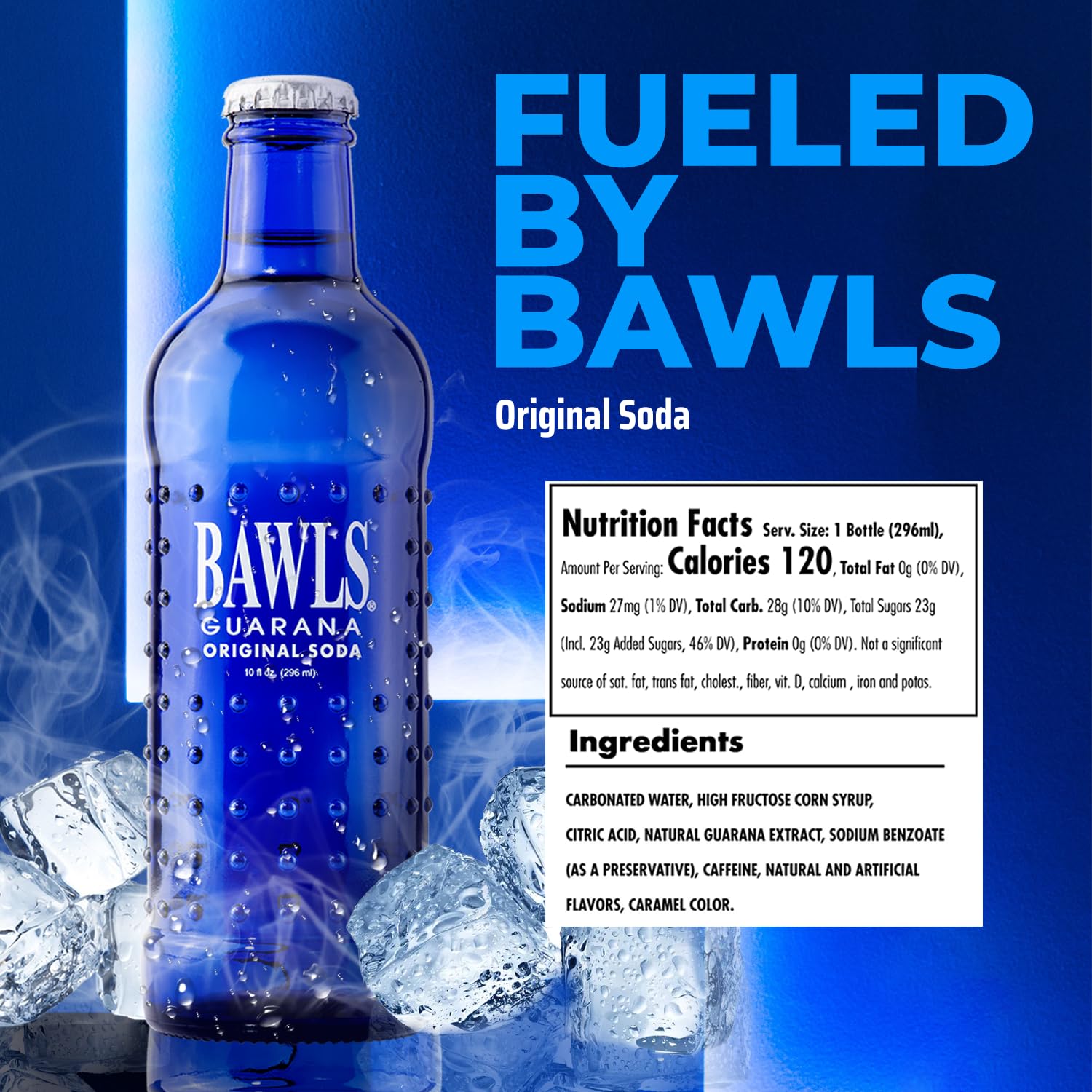 BAWLS Guarana 10oz 12pack