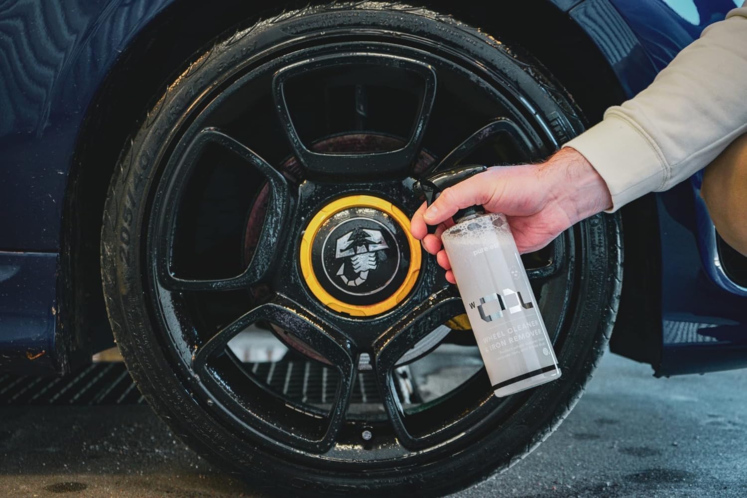 Pure:est W1 Wheel Cleaner and Iron Remover - Powerful Solution for Brake Dust and Iron Particles