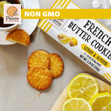 Pierre Biscuiterie French Butter Cookies with Lemon & Almond 5.29 Ounce Box (Pack of 1)