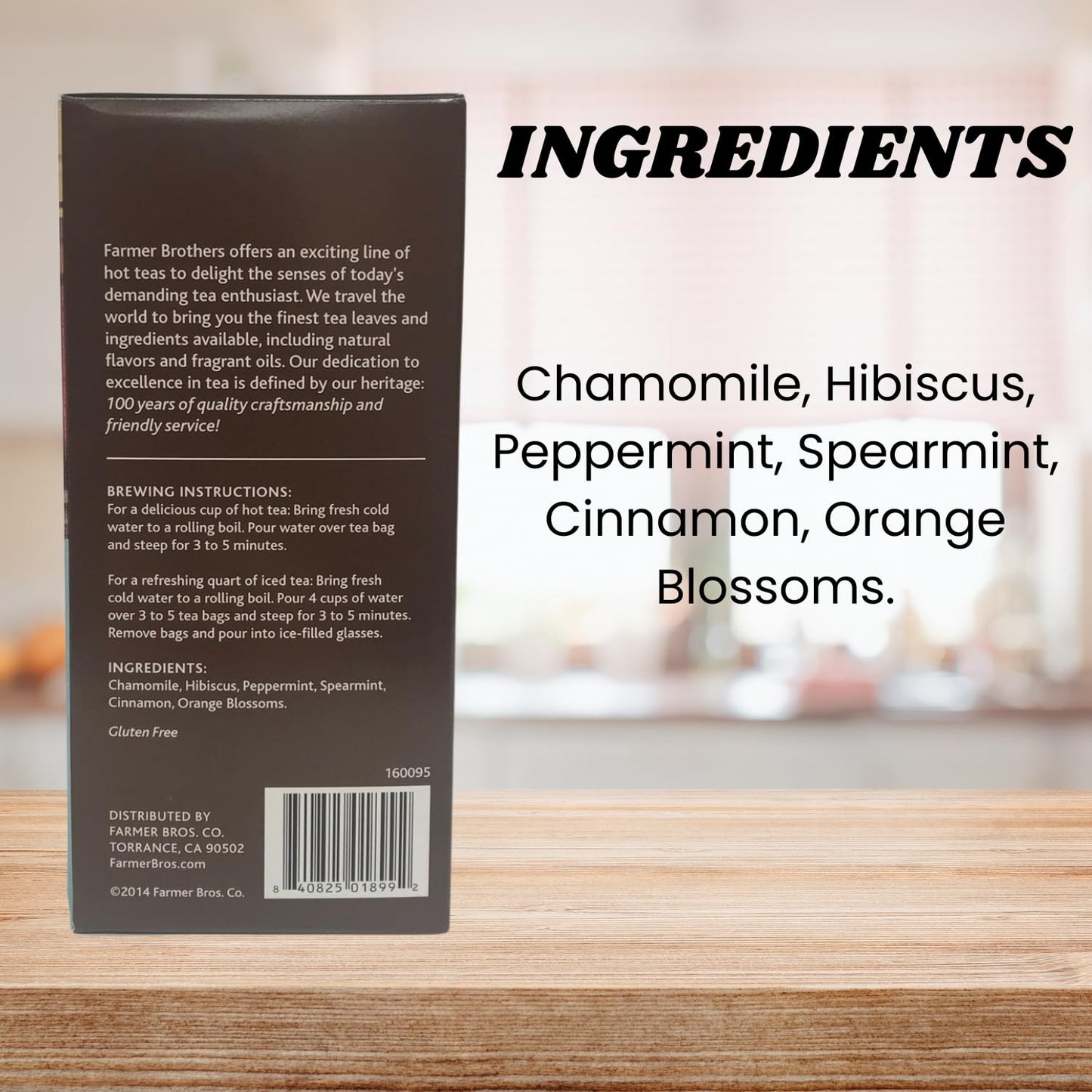Farmer Brothers Premium: Enchanting Moments Herbal Tea - 1/25 ct box