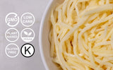 Kitchen & Love Hearts of Palm Linguine, Low Carb, Low Calories, Plant Based, Non GMO, Gluten Free Pasta Alternative, Vegan, Easy to Prepare, Quick