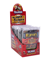 TAJUBO Yummy Gummy Candy Sushi Tray with Popping Candy and Candy Gel, Fruity Flavors, 1.62 oz, (Pack of 10)
