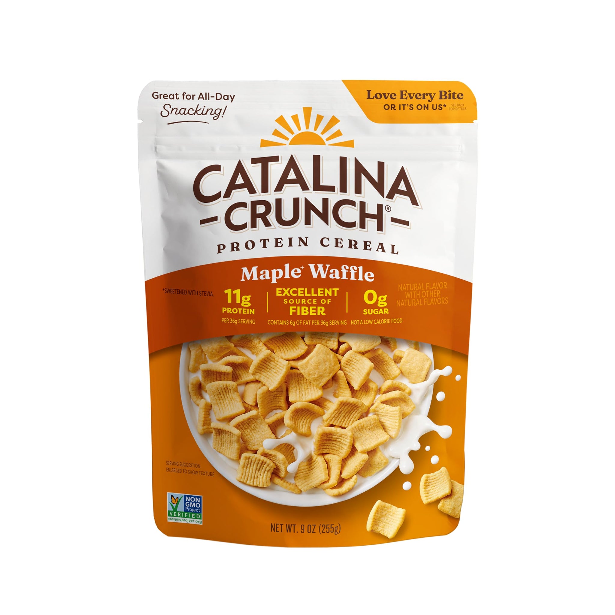Catalina Crunch Protein Cereal, Maple Waffle, 9 oz Bag (Pack of 1)