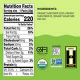 Once Again Organic Sunflower Butter Packets - Individual Sunflower Butter Packets for Snacks, Travel, Lunches - Single Serve Squeeze Packs - Vegan