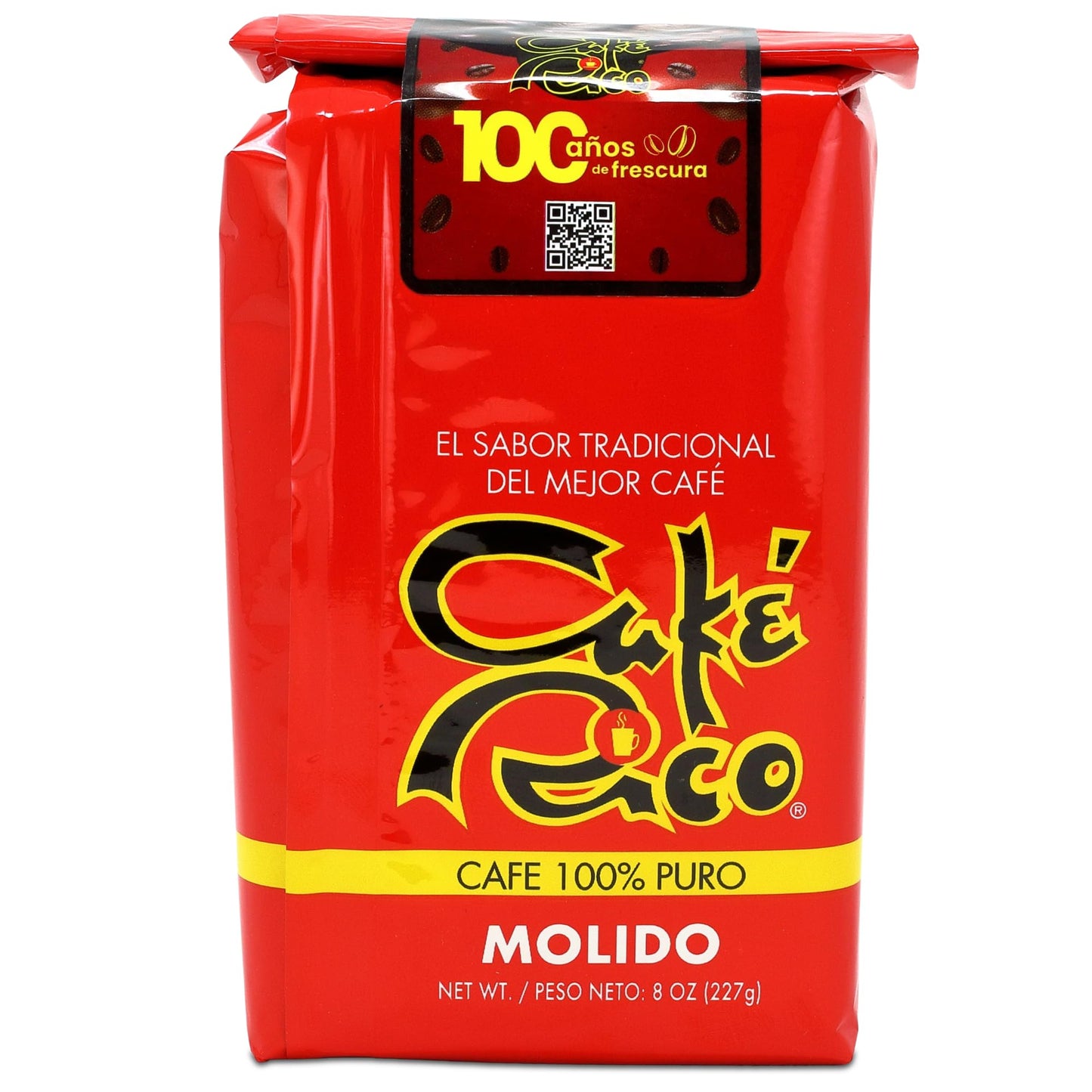 Cafe Rico Ground Regular Puerto Rican Coffee, 8 Ounce Bag (Pack of 1)