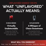 Drizz Unflavored Energy Drops - 3pk, 45 Servings, Pocket-Sized Energy Drops