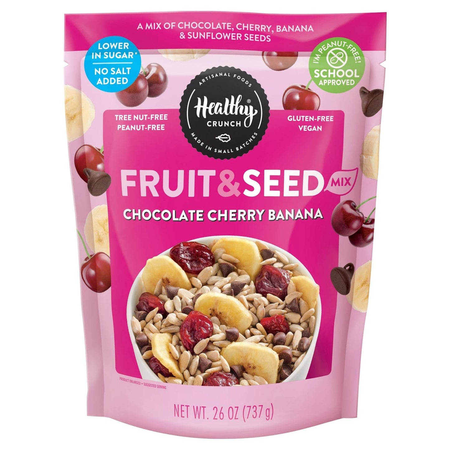 Healthy Crunch Chocolate Cherry Sundae Trail Mix