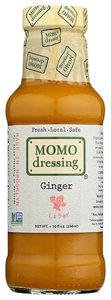 Momo Dressing, Salad Dressing Ginger, 10 Fl Oz