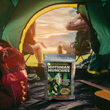 Mothman Munchies Gourmet Trail Mix for Scary Movie Lovers Halloween Basket Ideas for Men Weird Cryptid Stocking Stuffers Spicy Snacks
