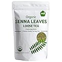 Senna Leaf 8 oz - USDA Certified Senna Leaves Organic Caffeine Free Tea for Hair & Skin Health - Pure Ayurveda Products by Iyasa Holistics