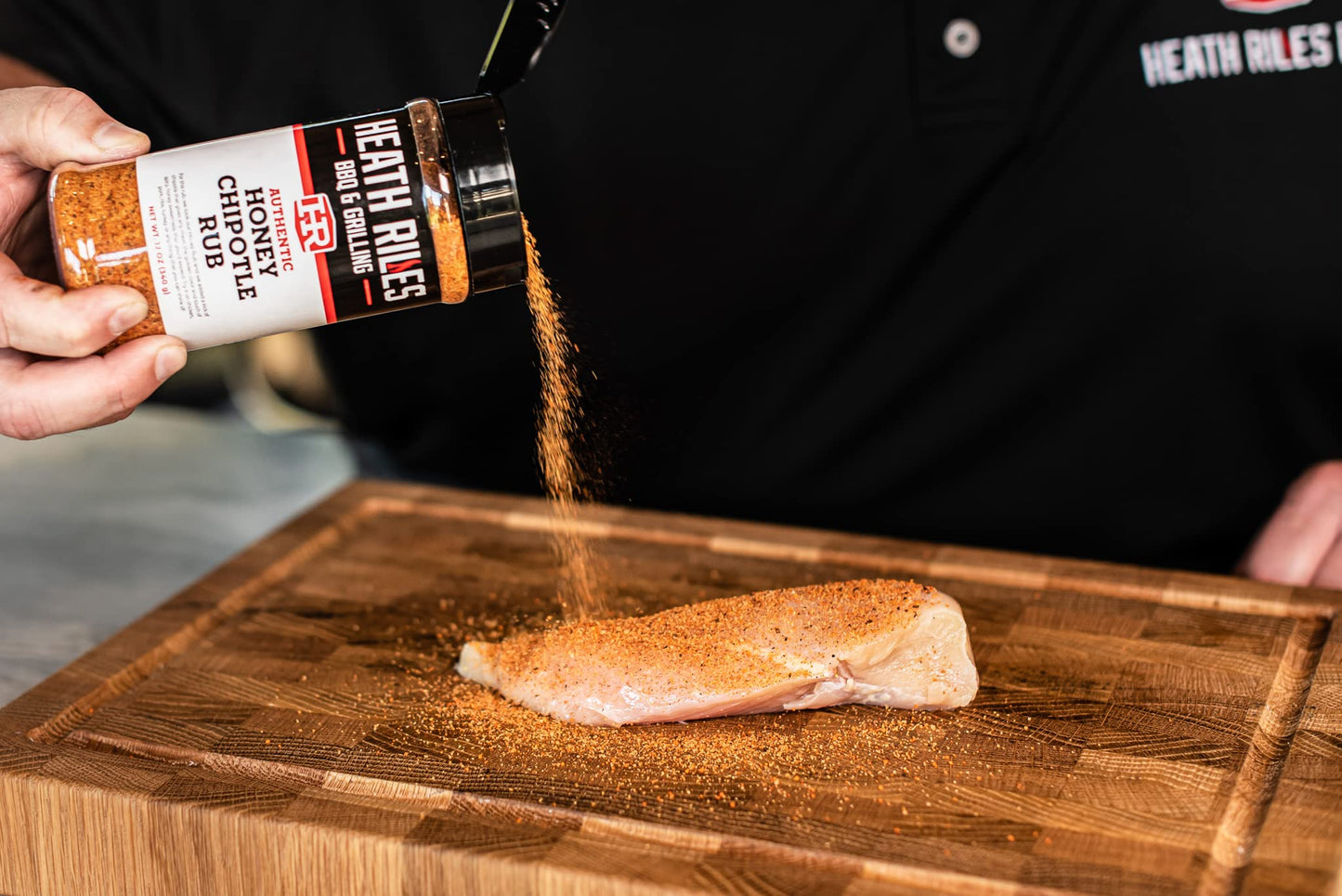 Heath Riles BBQ Honey Chipotle Rub Combo with Refill Bag (1 Rub, 1 Refill Bag), Competition Winning Products from Pitmaster Heath Riles