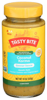 TASTYBITE Coconut Korma Simmer Sauce, 13 OZ