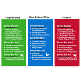 Black Jewell Gourmet Popcorn Kernels, Variety Pack with Original Black, Blue Ribbon White, and Crimson (Pack of 3)