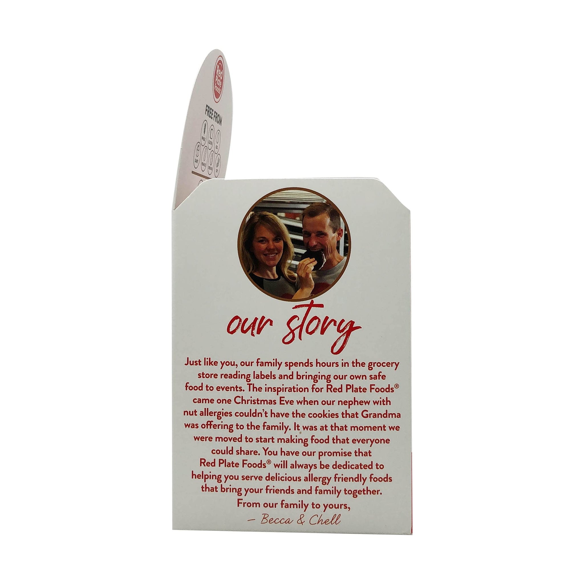 Red Plate Foods, Cookies Double Chocolate, 10.5 Ounce