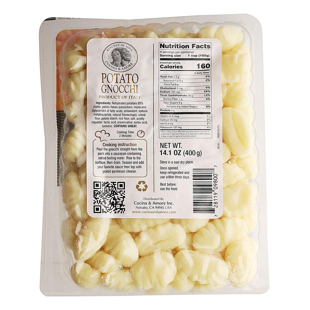 Cucina & Amore Potato Gnocchi, 14.1 Ounce