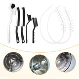 7PCS Washing Machine Cleaning Brush Kits,Durable Cleaning Tool for Washing Machine Drums,Crevice Brush for Bathroom, Shower and Kitchen