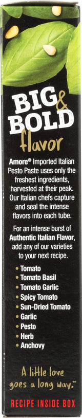 Amore Pesto Paste Tube 2.8 Ounce 12 per case. (Case of 12)