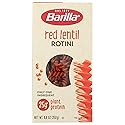 Barilla Red Lentil Rotini Pasta, 8.8 oz - Vegan, Gluten Free, Non GMO & Kosher - Made with Plant Based Protein
