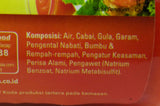 Indofood Sambal Pedas - Hot Sauce, 140 ml (Pack of 3)