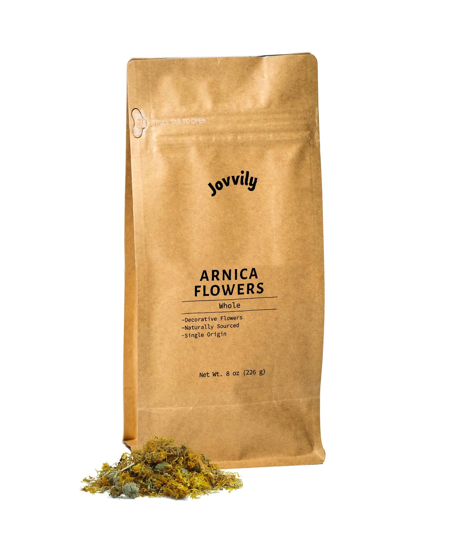 Jovvily Arnica Flowers - 8oz - Dried Whole Flowers - Decorative Flowers