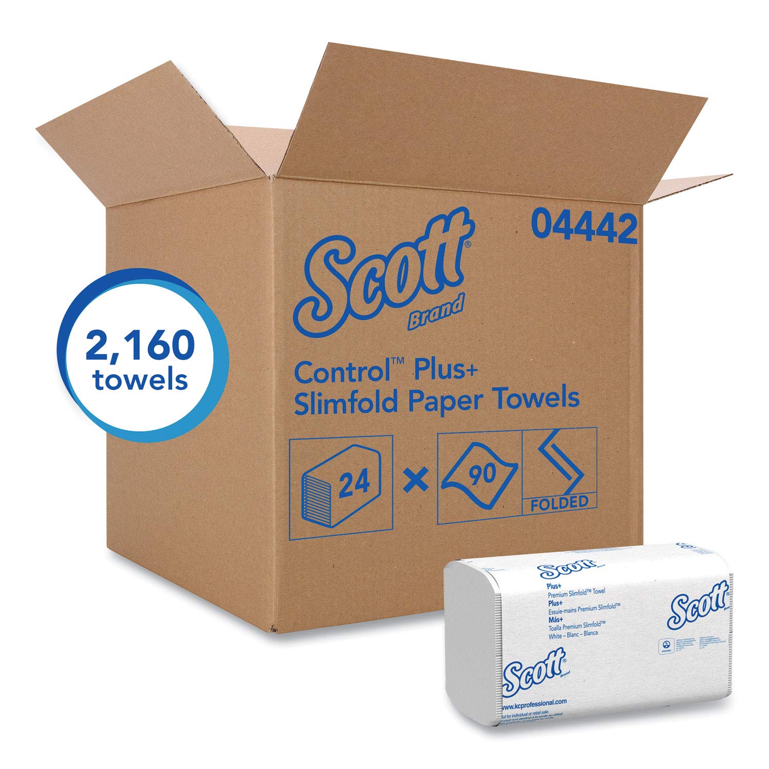 Kleenex Slim-Fold Paper Towels - 90 Covers per Pack
