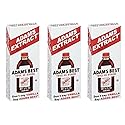 Adams Best Twice as Strong Vanilla 4oz Glass Bottle (Pack of 3)