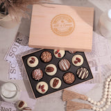 Cookies Gift Box - Milk Chocolate Cookie Gift Box - Cookie Gift Basket - Gourmet Cookies Gift - Milk Chocolate Gift for Birthdays, Anniversary