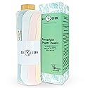 Go Eden Reusable Paper Towels - Pack of Paperless & Washable Towels, 100% Cotton, Highly Absorbent, and Built to Last, Kitchen Dish Cloth Alternative