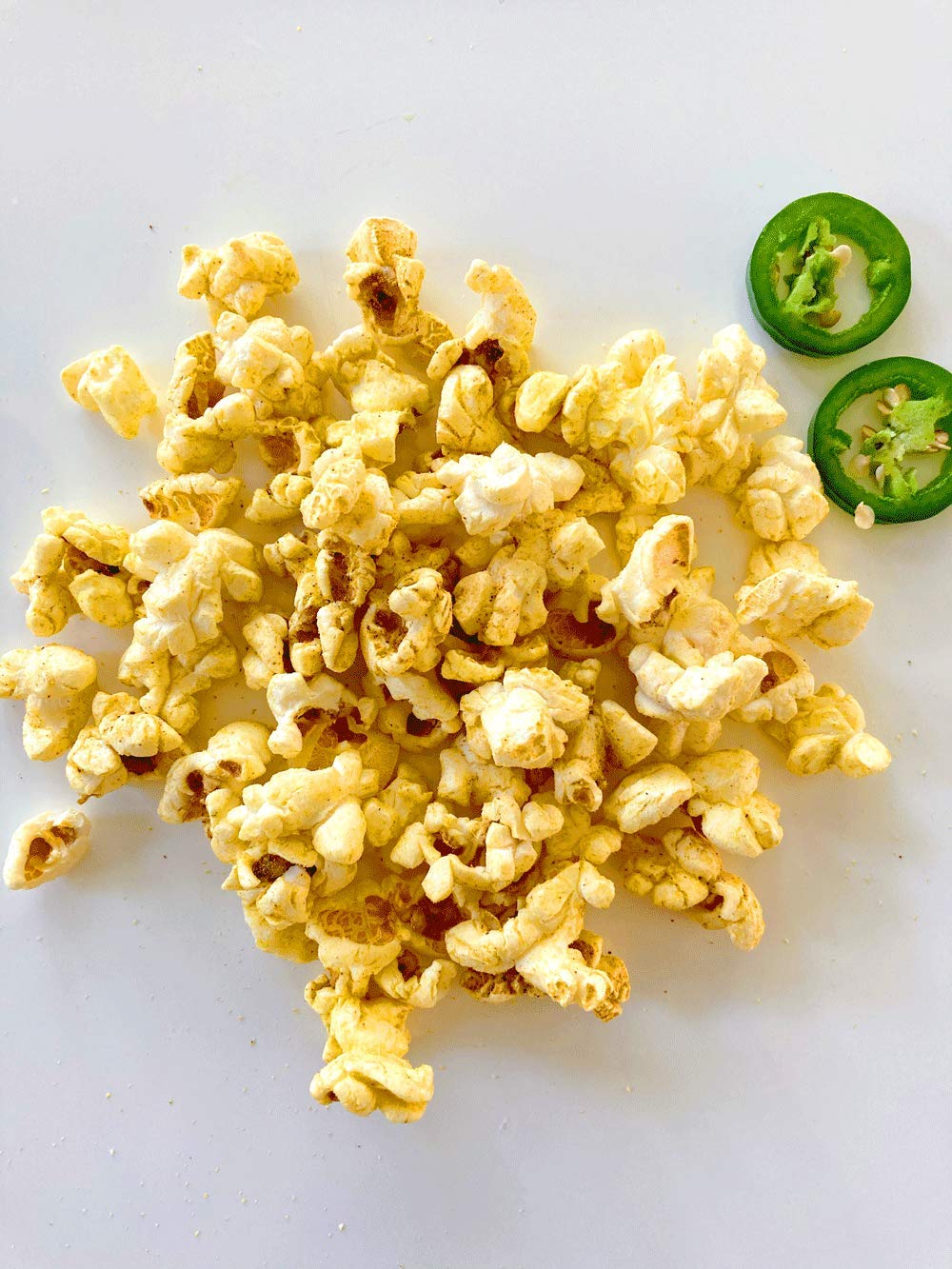 BjornQorn Mini Bag 15-Pack (Spicy) - Vegan & Gluten-Free Popcorn - Cheesy, Spicy, Umami - (15 1oz bags)