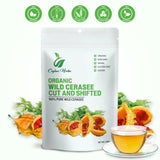 100g Wild Cerasee Cut and Shifted -100% Pure Organic Wild-Crafted Well-Cleaned for Herbal Tea Whole Healthy Plant