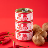 InstantMushroom Sauce?Chili Paste?Mushroom sauce?80g/3can, 240g?8.47oz Cans Chili Flavo Sauce, Picked Red Green Peppers, Delicious Mushrooms.