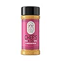 White Gold Chef’s Kiss All Purpose Seasoning with Pink Himalayan Sea Salt - Gourmet Seasoned Salt Blend Perfect for Cooking Meats & Vegetables
