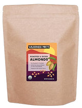 Wilderness Poets, Organic Roasted Bulk Almond Butter Stock, California-Grown, Dry Roasted and Diced - Use in Baking, Sprinkle on Salads, Deep Nutty