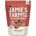 Jamie's Farm, Vanilla Bean with Sour Cherries Granola, Gluten-Free, Baked with Ghee (8oz Bag)