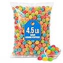 Sour Gummi Poppers Candy, Chewy Bite-Size Gummies, 4.5 Pound Bulk Bag